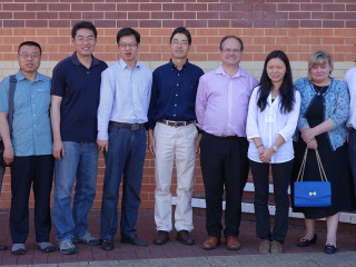Researchers visiting Curtin University